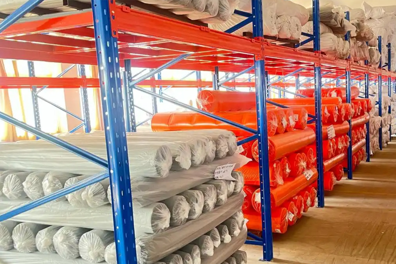 What kind of fabric is generally used for work clo