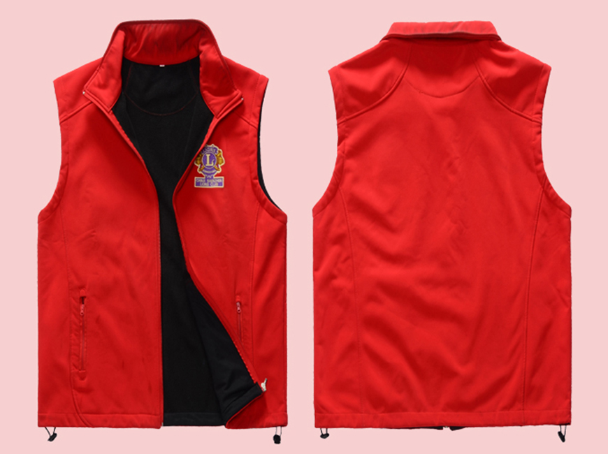 Lions Clubs International Custom Softshell Vest Workwear Case